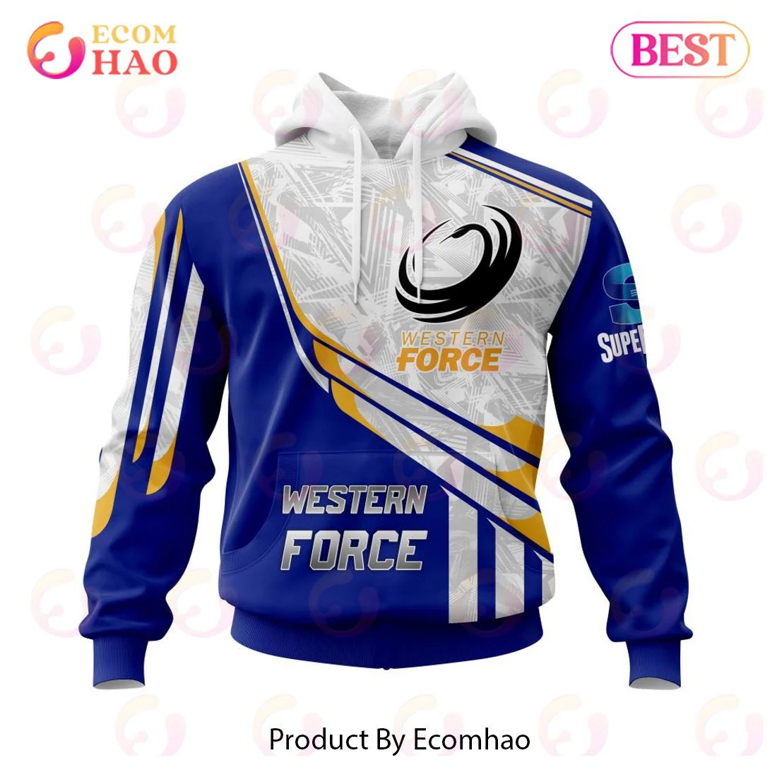 BEST Super Rugby Western Force Specialized Jersey Concepts 3D Hoodie, Zip Hoodie, Man - Women, Warm, Premium Quality HZ0501