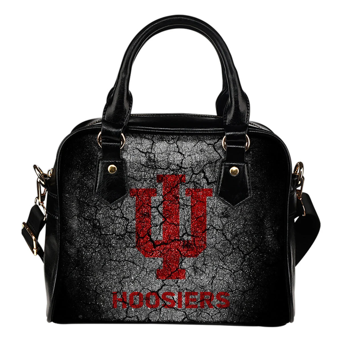 Wall Break Indiana Hoosiers Shoulder Handbags Women Purse Sb0801