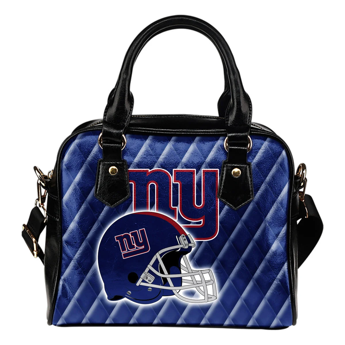 Couple Helmet Enchanting Logo New York Giants Shoulder Handbags Sb0801