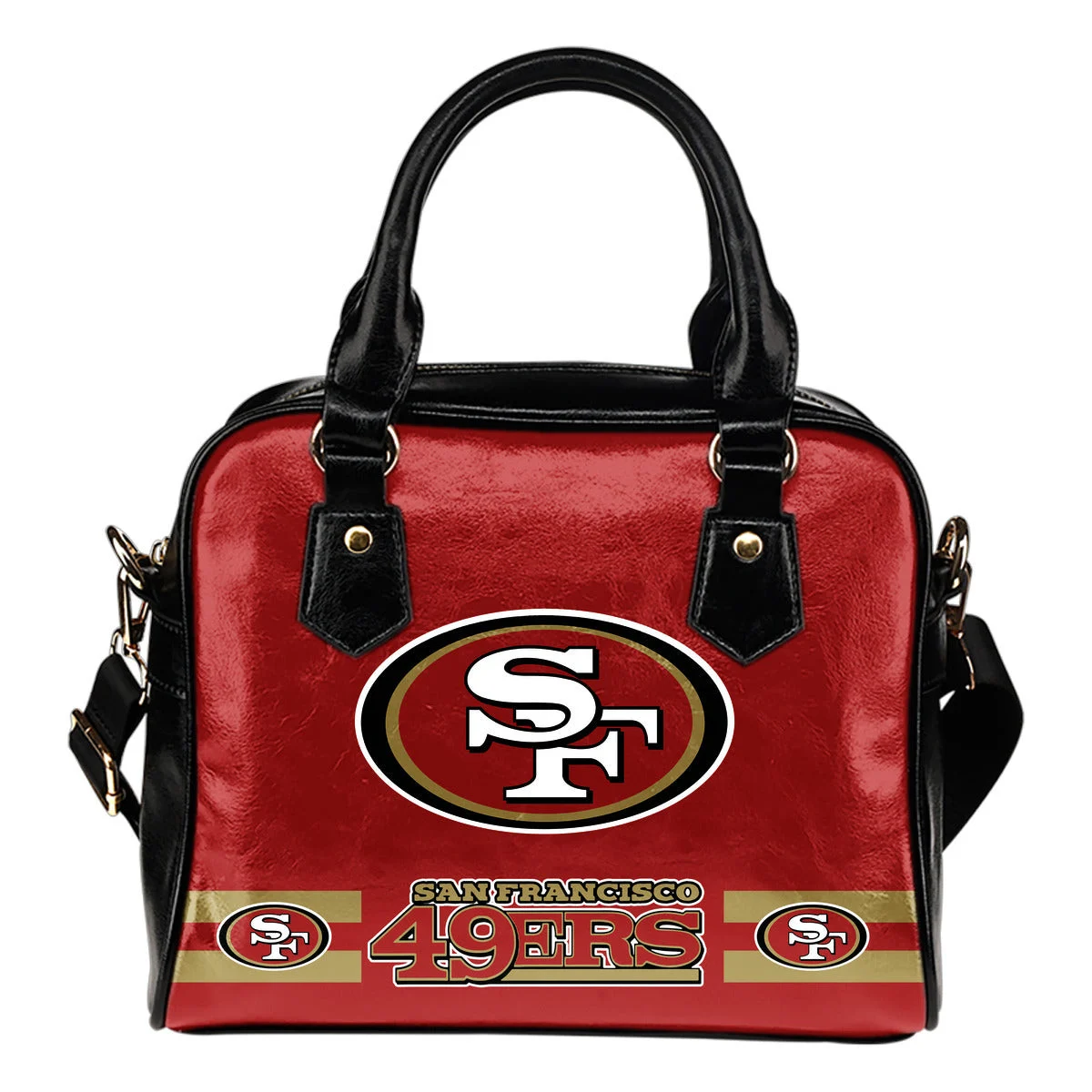 San Francisco 49ers For Life Shoulder Handbags Sb0801