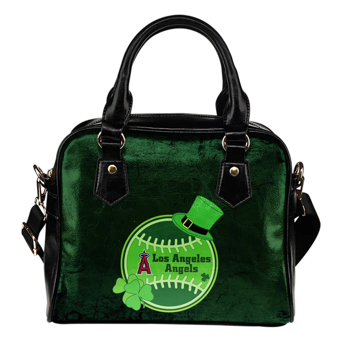 Signal Patrick's Day Pleasant Los Angeles Angels Shoulder Handbags Sb0801