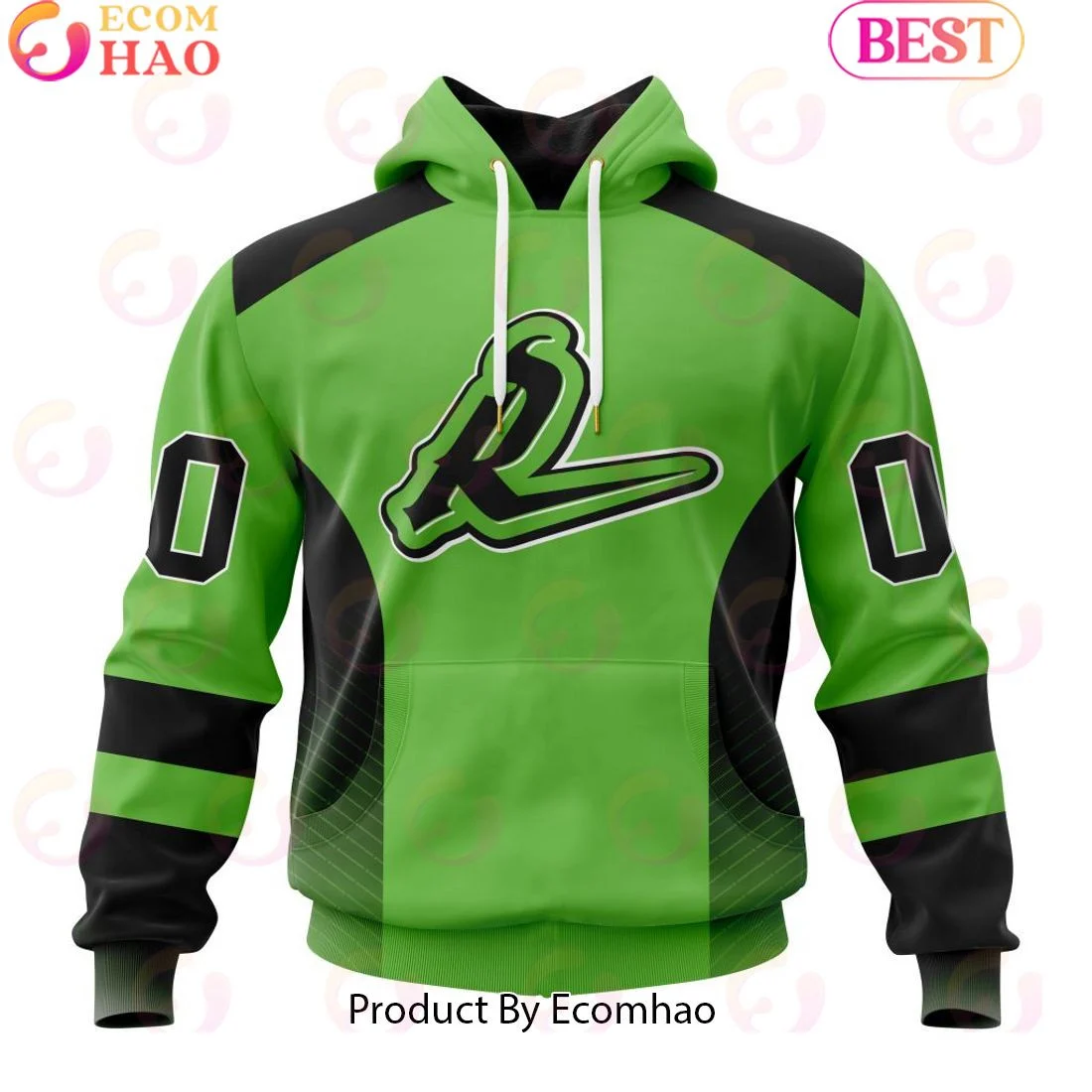 Custom Saskatchewan Rush Jersey Personalized Letters Number Hoodie, Zip Hoodie, Man - Women, Warm, Premium Quality HZ0501