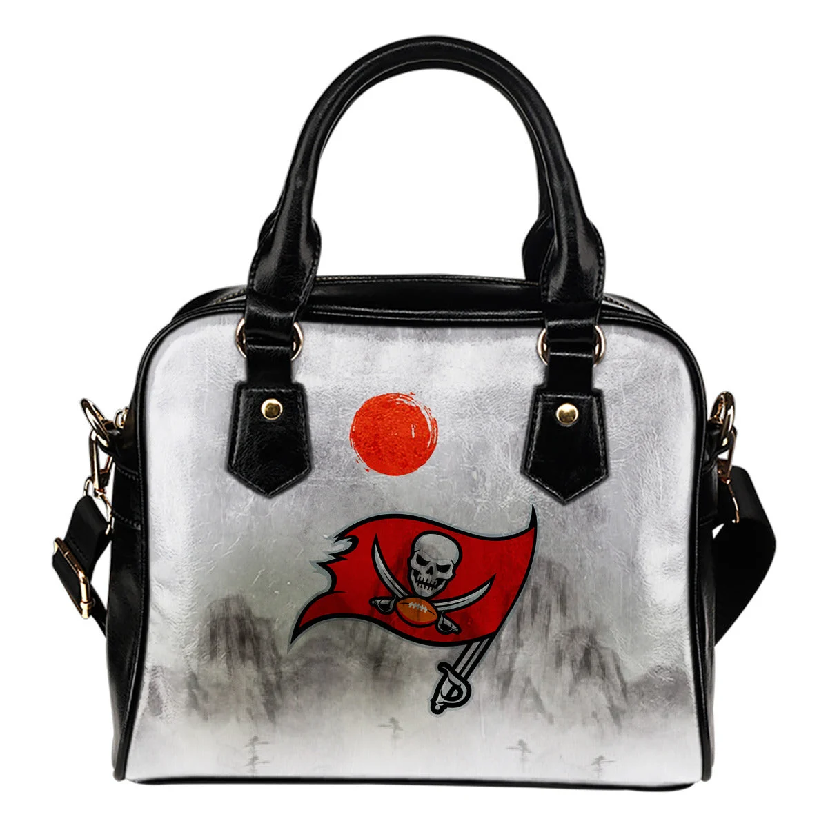 Calligraphy Ancient Logo Mysterious Tampa Bay Buccaneers Shoulder Handbags Sb0801