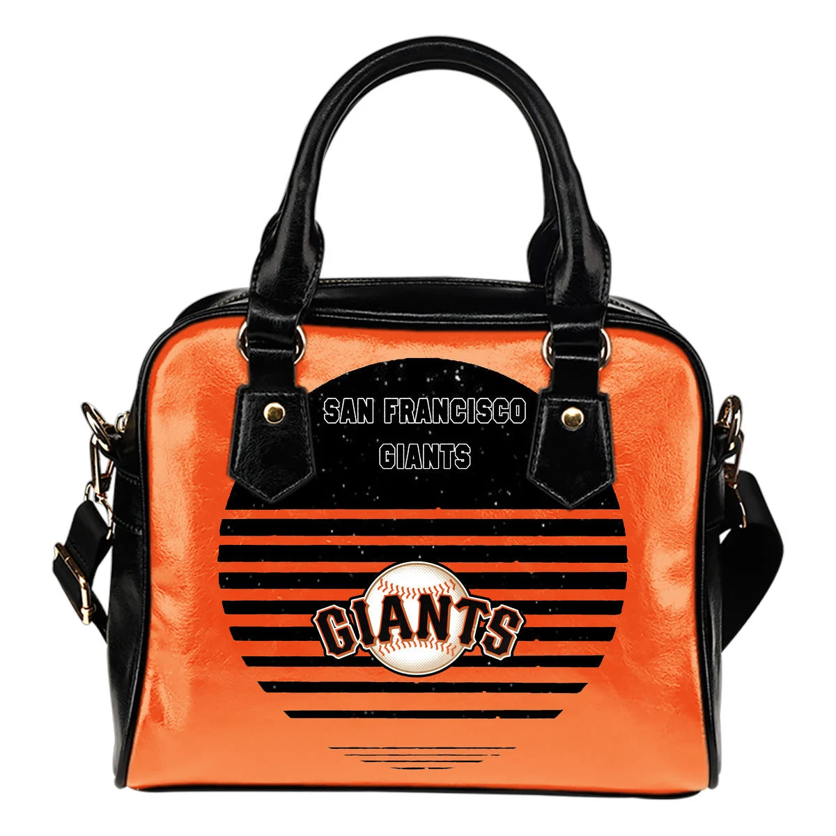 Back Fashion Round Charming San Francisco Giants Shoulder Handbags Sb0801