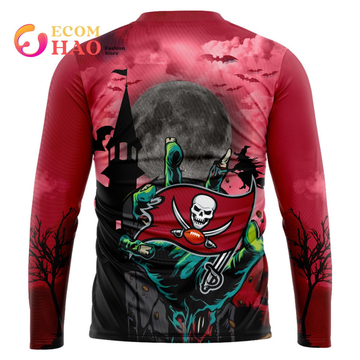 Buccaneers Halloween Jersey 3D Hoodie, Zip Hoodie, Man - Women, Warm, Premium Quality HZ0501