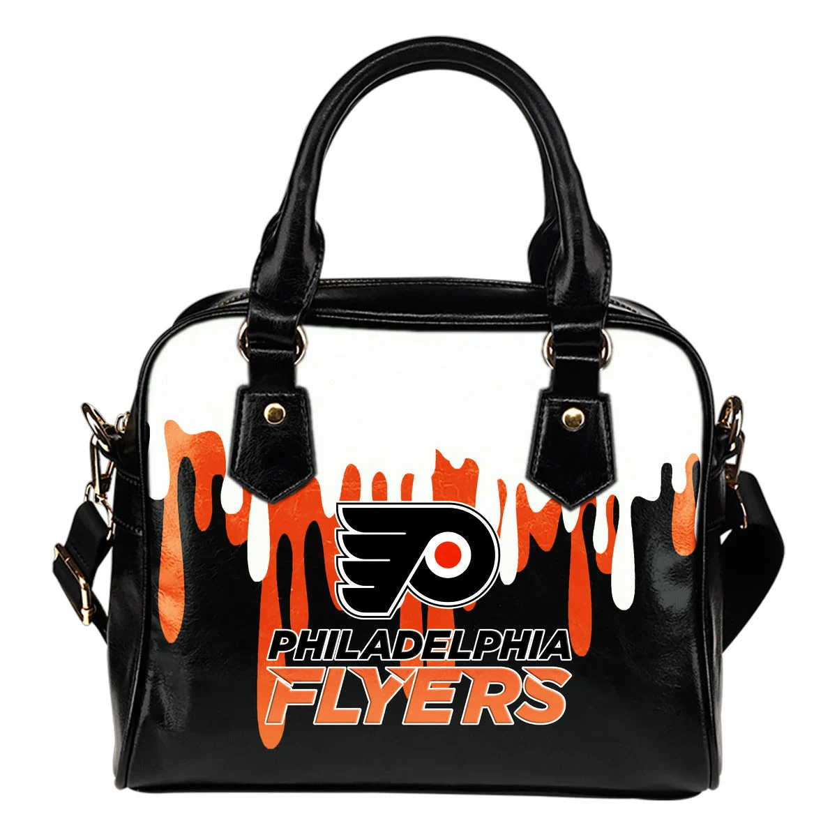 Color Leak Down Colorful Philadelphia Flyers Shoulder Handbags Sb0801