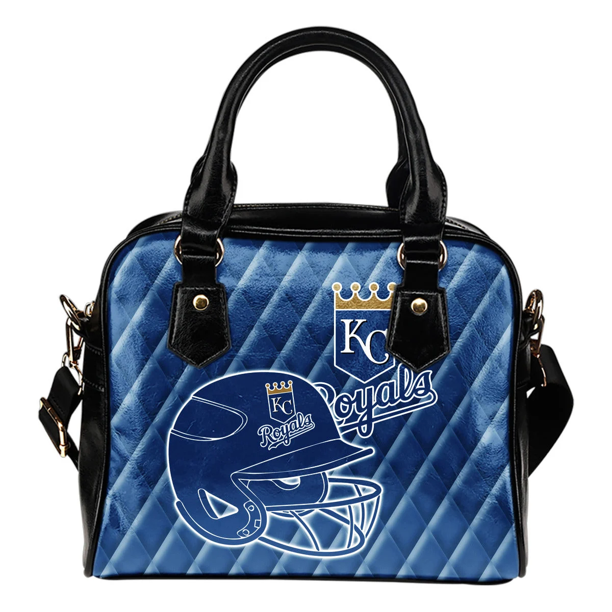 Couple Helmet Enchanting Logo Kansas City Royals Shoulder Handbags Sb0801