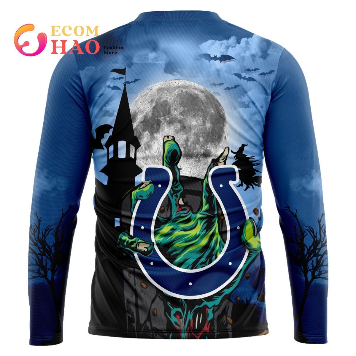 Colts Halloween Jersey 3D Hoodie, Zip Hoodie, Man - Women, Warm, Premium Quality HZ0501
