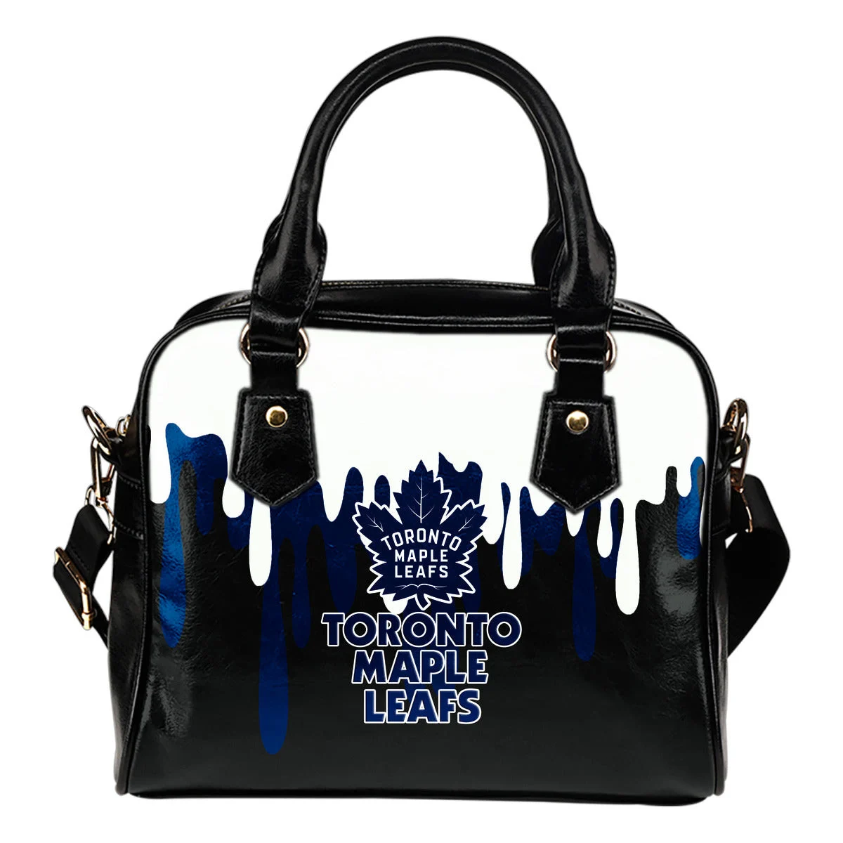 Color Leak Down Colorful Toronto Maple Leafs Shoulder Handbags Sb0801