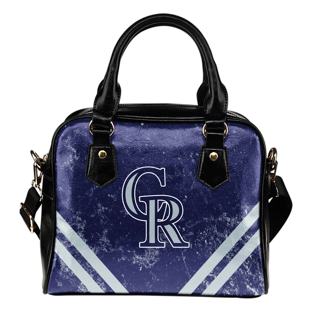 Couple Curves Light Good Logo Colorado Rockies Shoulder Handbags Sb0801