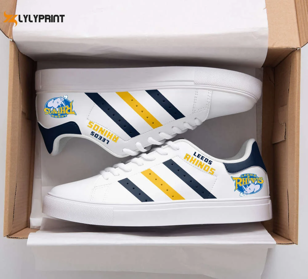 Leeds Rhinos Skate Shoes For Men Women Fans Gift  ST0801
