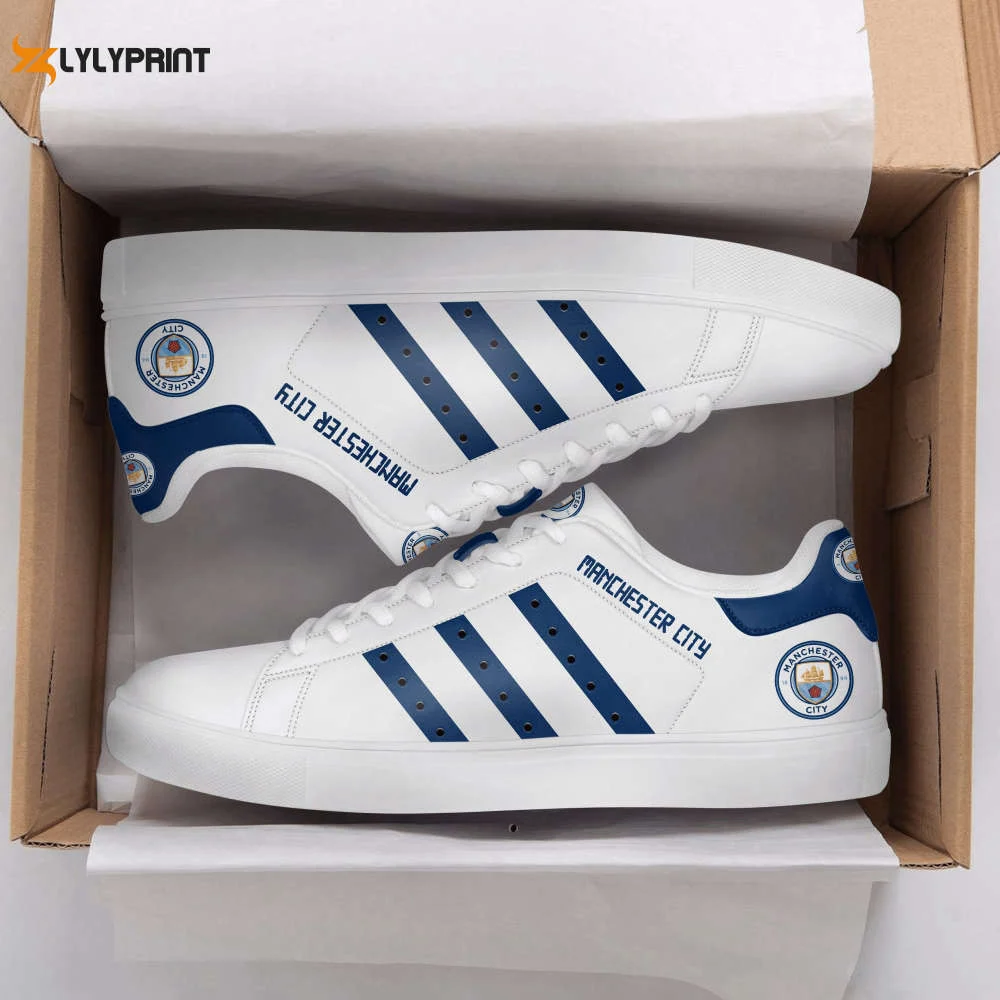 Man City 2 Skate Shoes For Men Women Fans Gift  ST0801