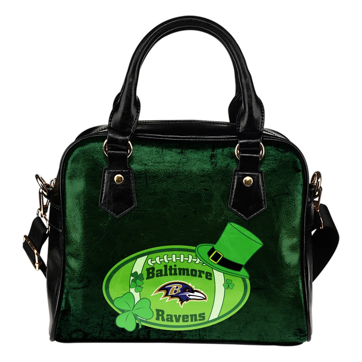 Signal Patrick's Day Pleasant Baltimore Ravens Shoulder Handbags Sb0801
