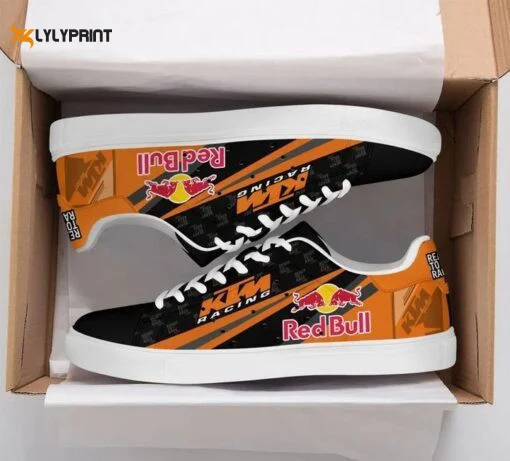 Red Bull Racing Skate Shoes For Men Women Fans Gift  ST0801
