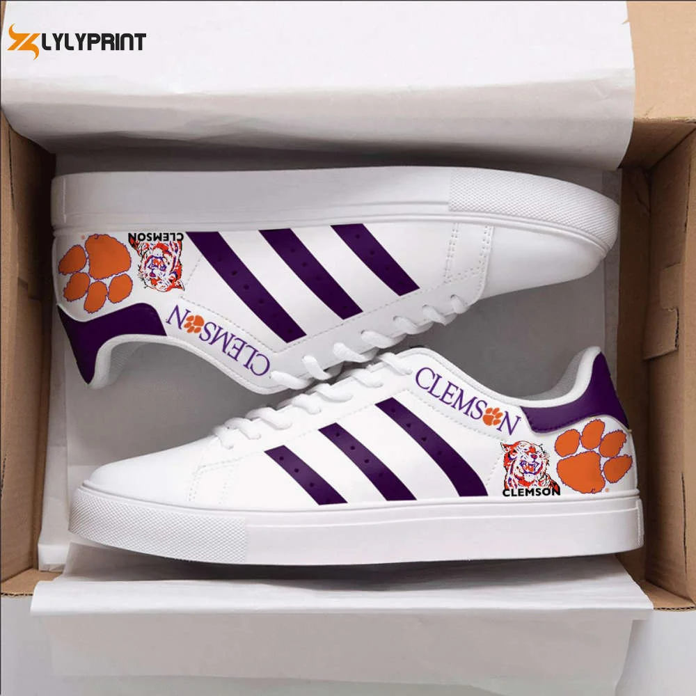 Clemson Tigers Skate Shoes For Men Women Fans Gift  ST0801