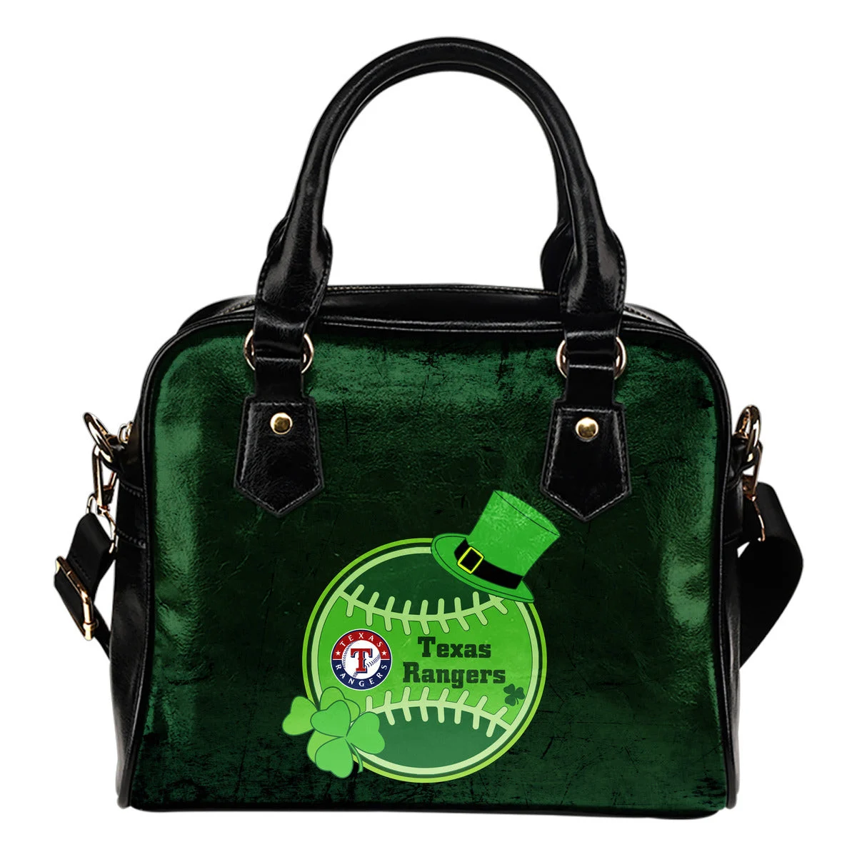Signal Patrick's Day Pleasant Texas Rangers Shoulder Handbags Sb0801