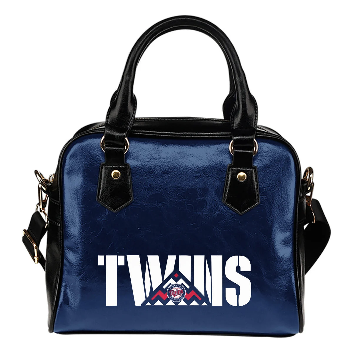 Minnesota Twins Mass Triangle Shoulder Handbags Sb0801