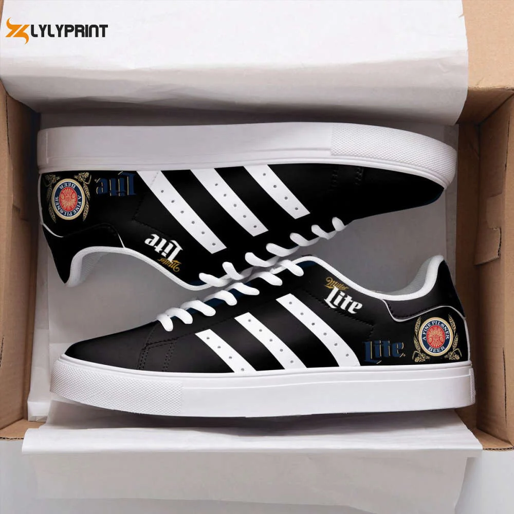 Miller Lite Skate Shoes For Men Women Fans Giftaa  ST0801