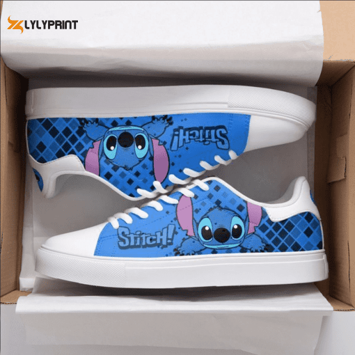 Lilo & Stitch Skate Shoes For Men Women Fans Gift ,Trendy Style Sneakers ST0801