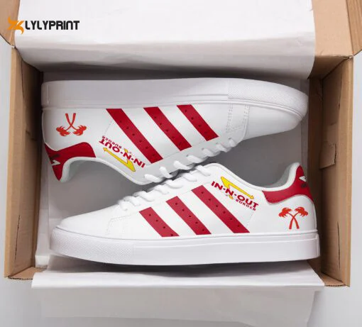 In-n-Out Skate Shoes For Men Women Fans Gift i , Trendy Style Sneakers ST0801