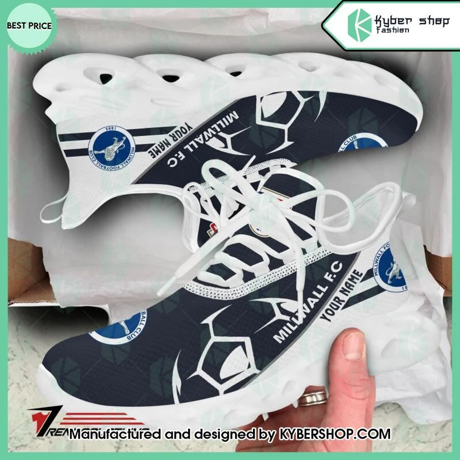 EFL Millwall F.C Custom Name Max Soul Shoes  MS0601