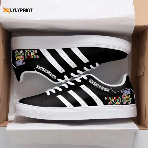 New Kids On The Block 2 Skate Shoes For Men Women Fans Gift ,Trendy Style Sneakers ST0801