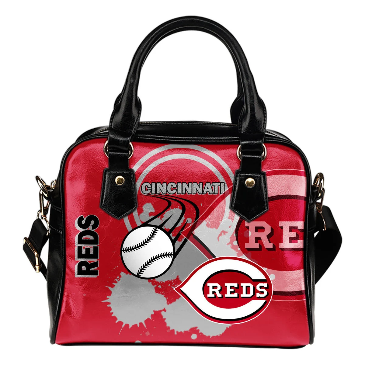 The Victory Cincinnati Reds Shoulder Handbags Sb0801