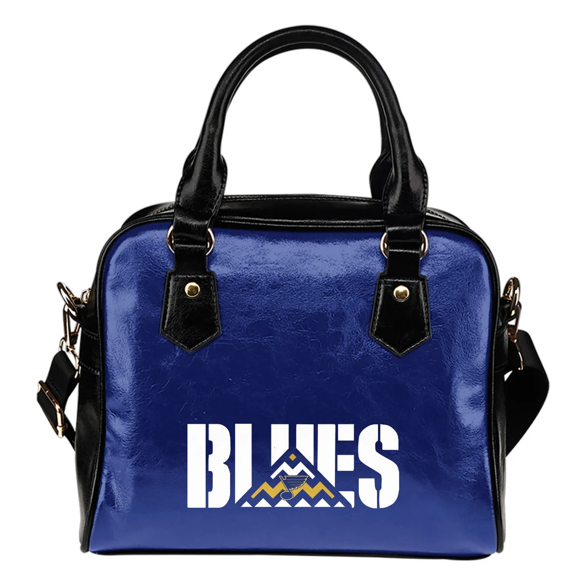 St. Louis Blues Mass Triangle Shoulder Handbags Sb0801