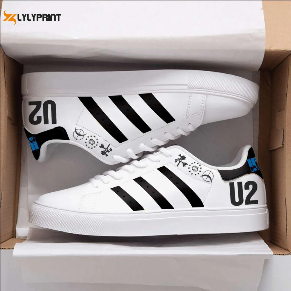 U2 Skate Shoes For Men Women Fans Gift  ST0801
