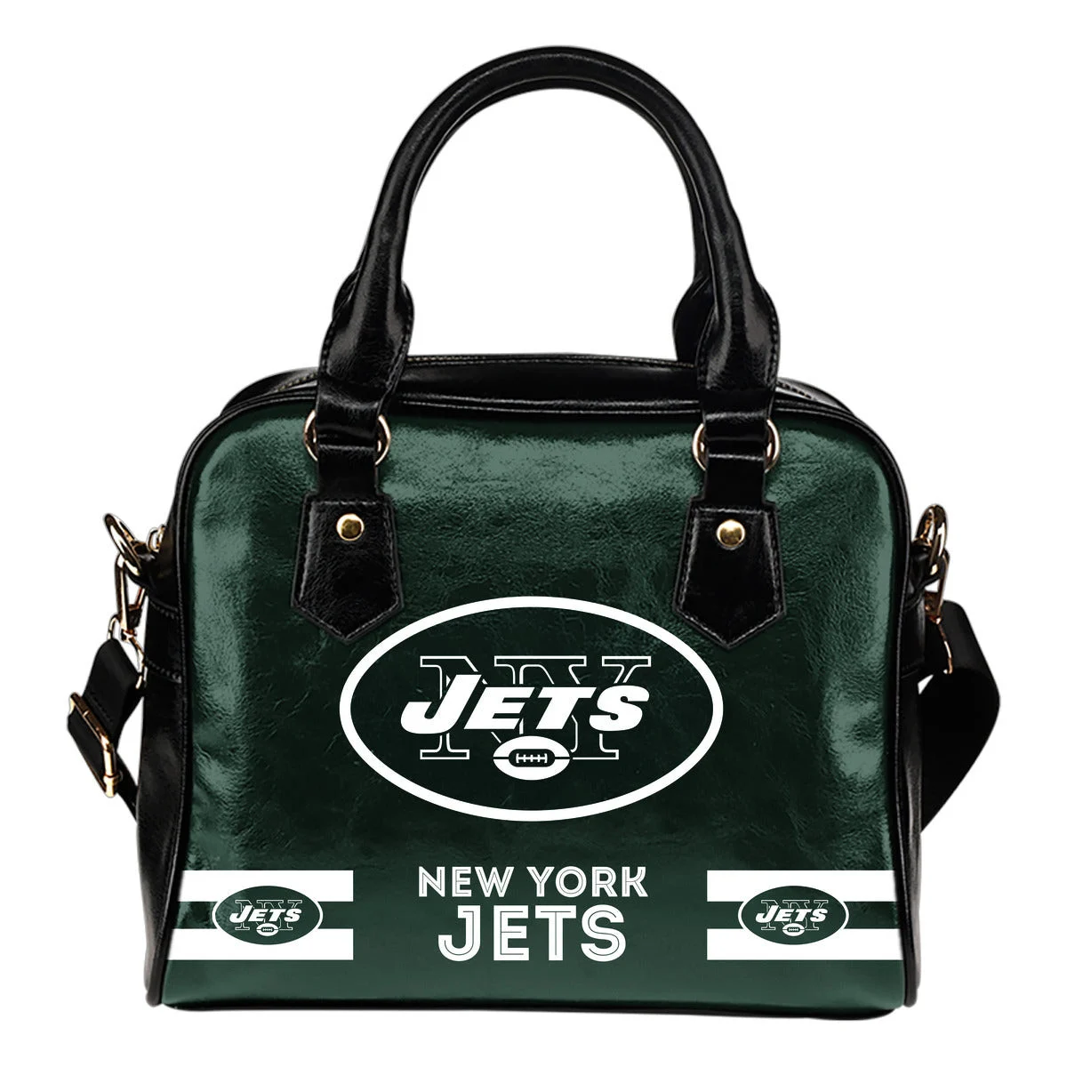 New York Jets For Life Shoulder Handbags Sb0801