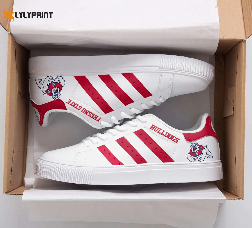 Fresno State Skate Shoes For Men Women Fans Gift , Trendy Style Sneakers ST0801