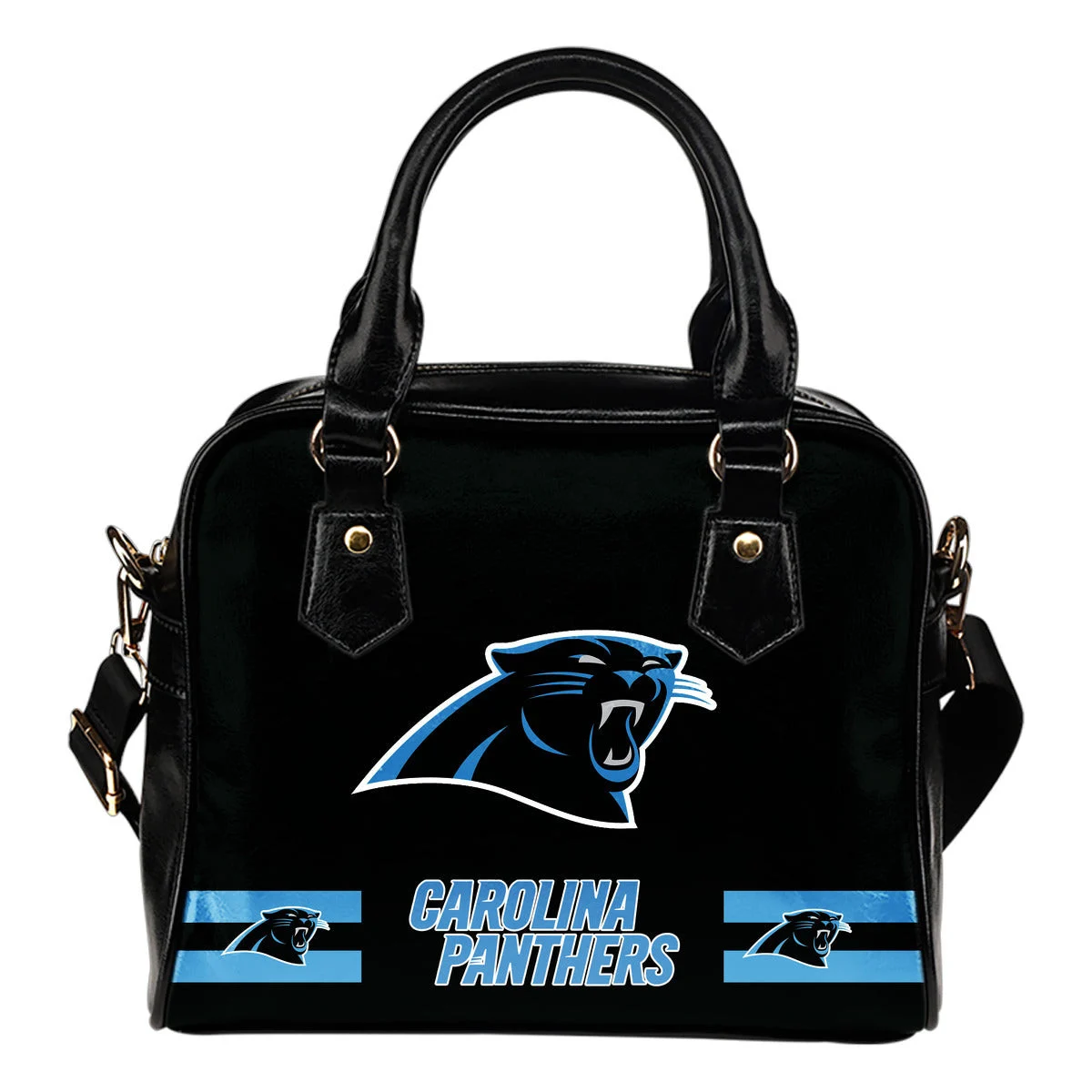 Carolina Panthers For Life Shoulder Handbags Sb0801