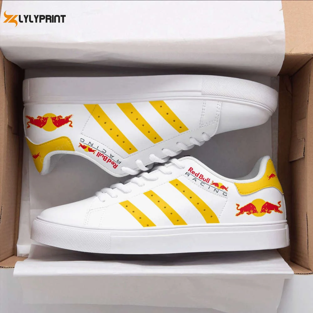 Red Bull Racing Skate Shoes For Men Women Fans Gift l ,Trendy Style Sneakers ST0801