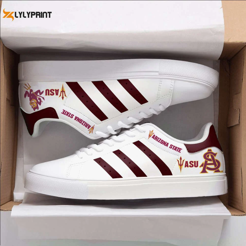 Arizona State Sun Devils 2 Skate Shoes For Men Women Fans Gift , Trendy Style Sneakers ST0801