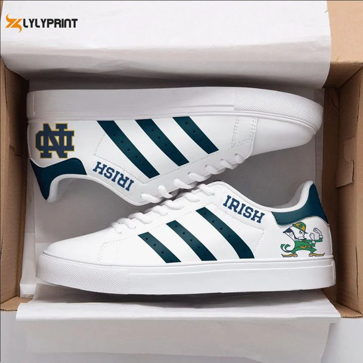 Notre Dame Fighting Irish 2 Skate Shoes For Men Women Fans Gift  ST0801