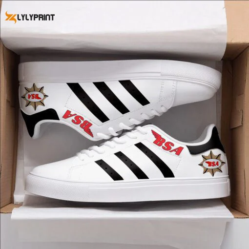 BSA Motorcycles 2 Skate Shoes For Men Women Fans Gift , Trendy Style Sneakers ST0801