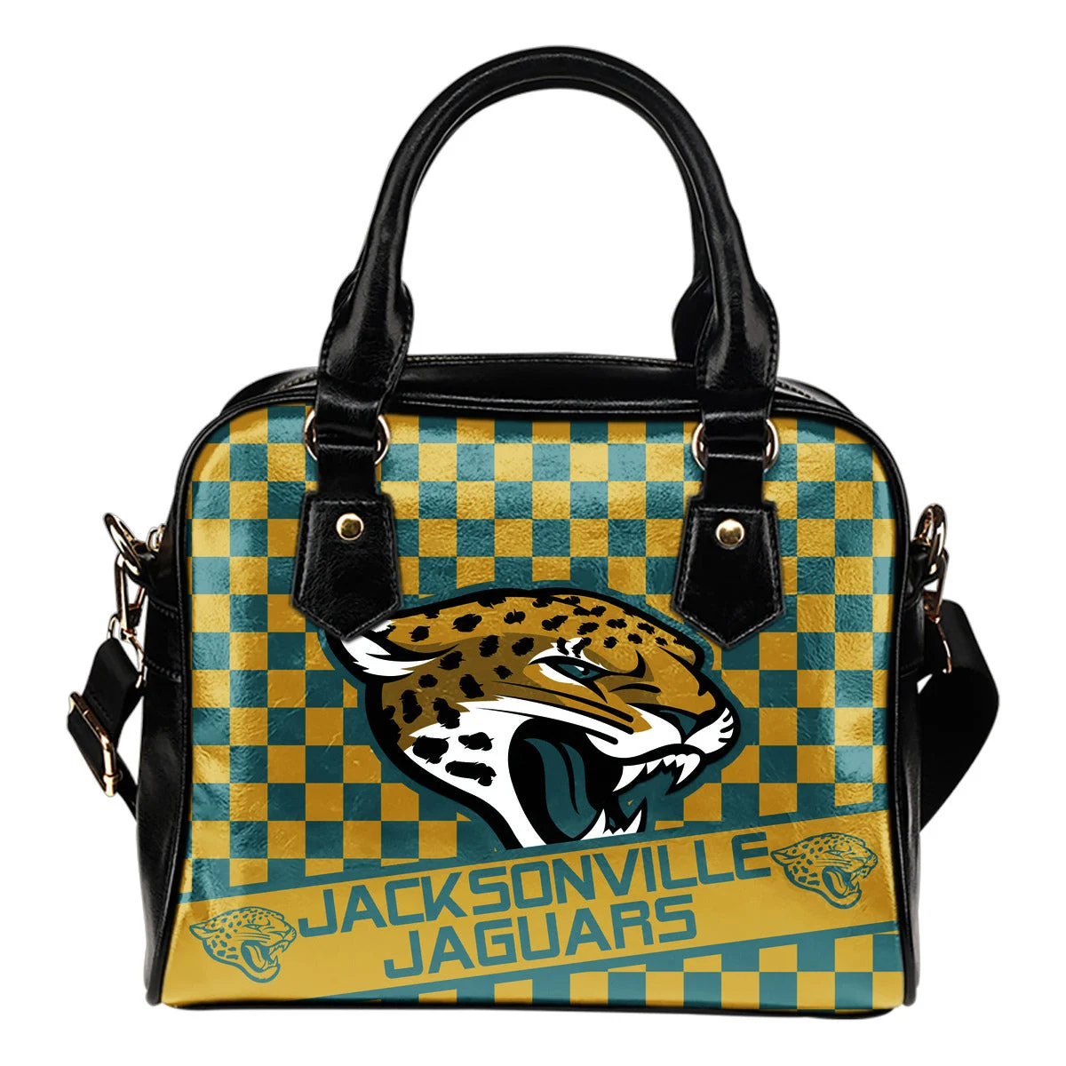Different Fabulous Banner Jacksonville Jaguars Shoulder Handbags Sb0801