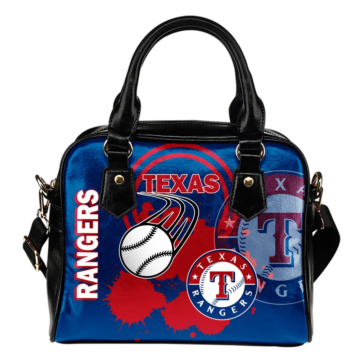 The Victory Texas Rangers Shoulder Handbags Sb0801