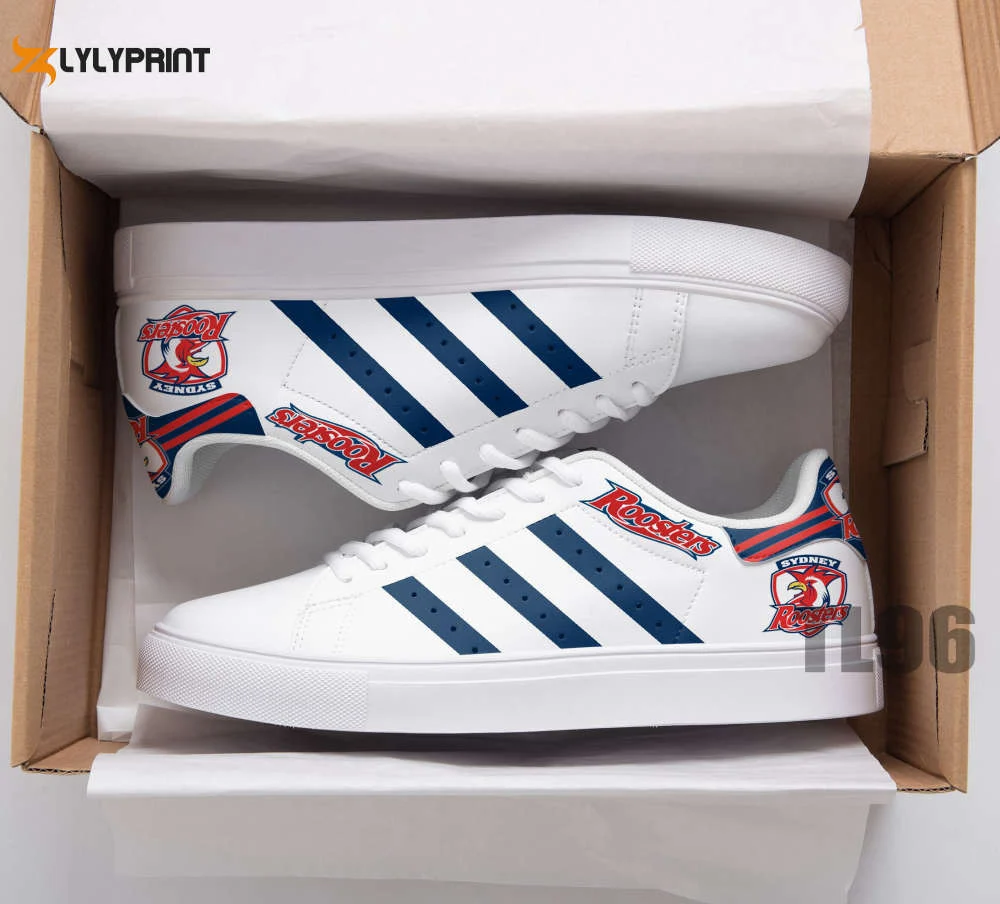 Sydney Roosters Skate Shoes For Men Women Fans Gift  ST0801