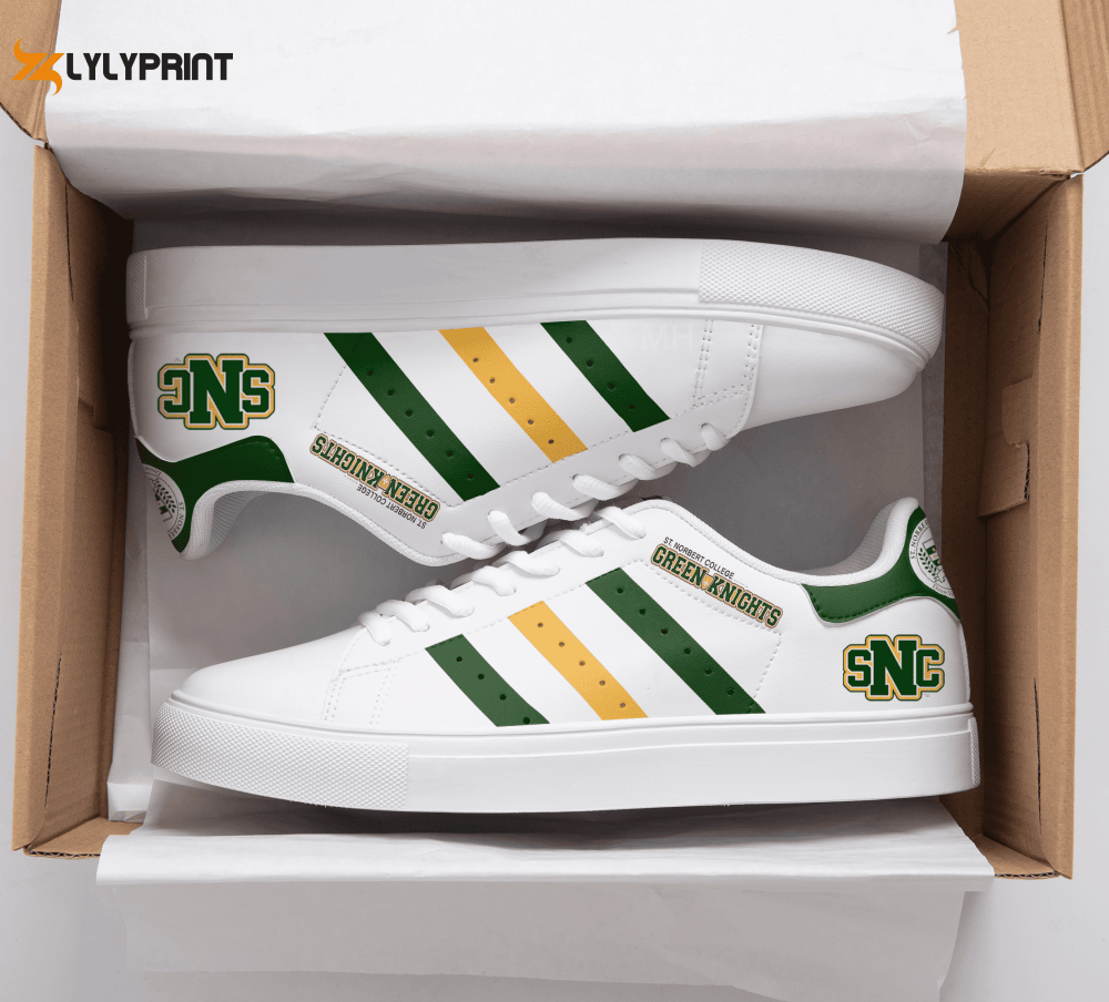 St. Norbert Green Knights Skate Shoes For Men Women Fans Gift , Trendy Style Sneakers ST0801