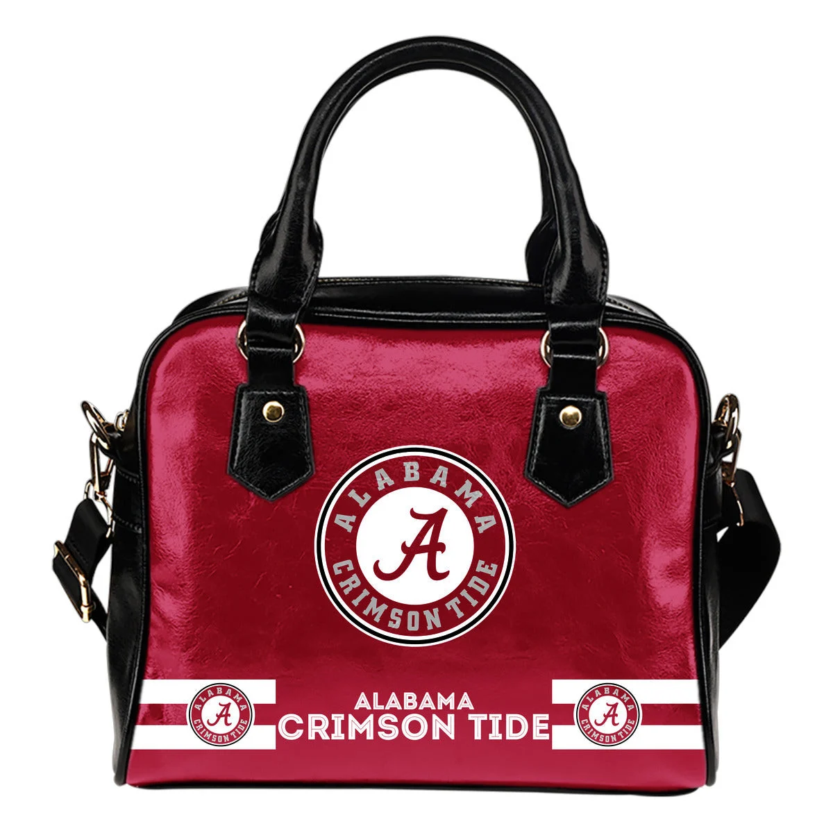 Alabama Crimson Tide For Life Shoulder Handbags Sb0801