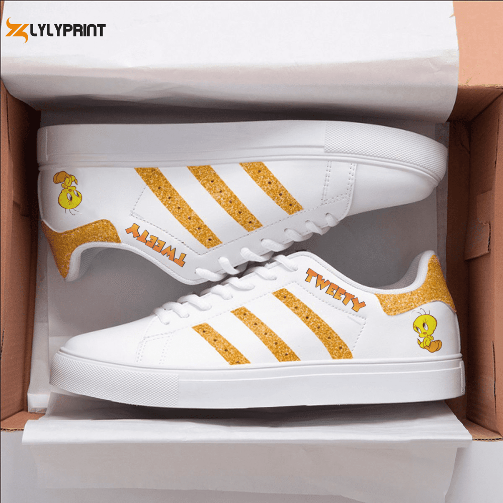Tweety Bird Skate Shoes For Men Women Fans Gift  ST0801
