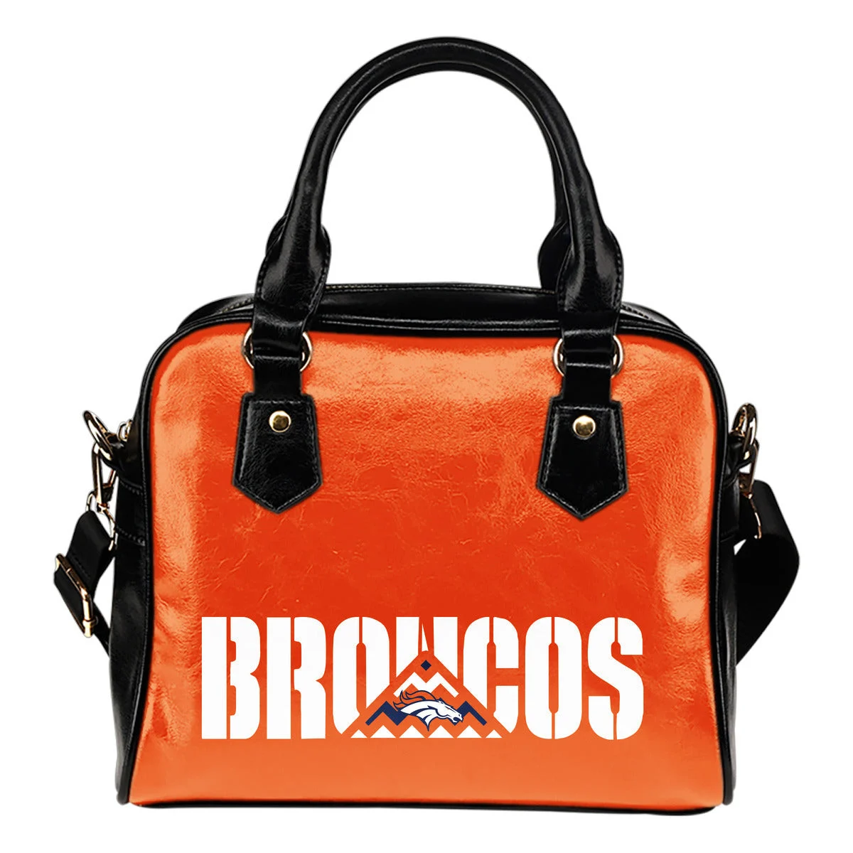 Denver Broncos Mass Triangle Shoulder Handbags Sb0801