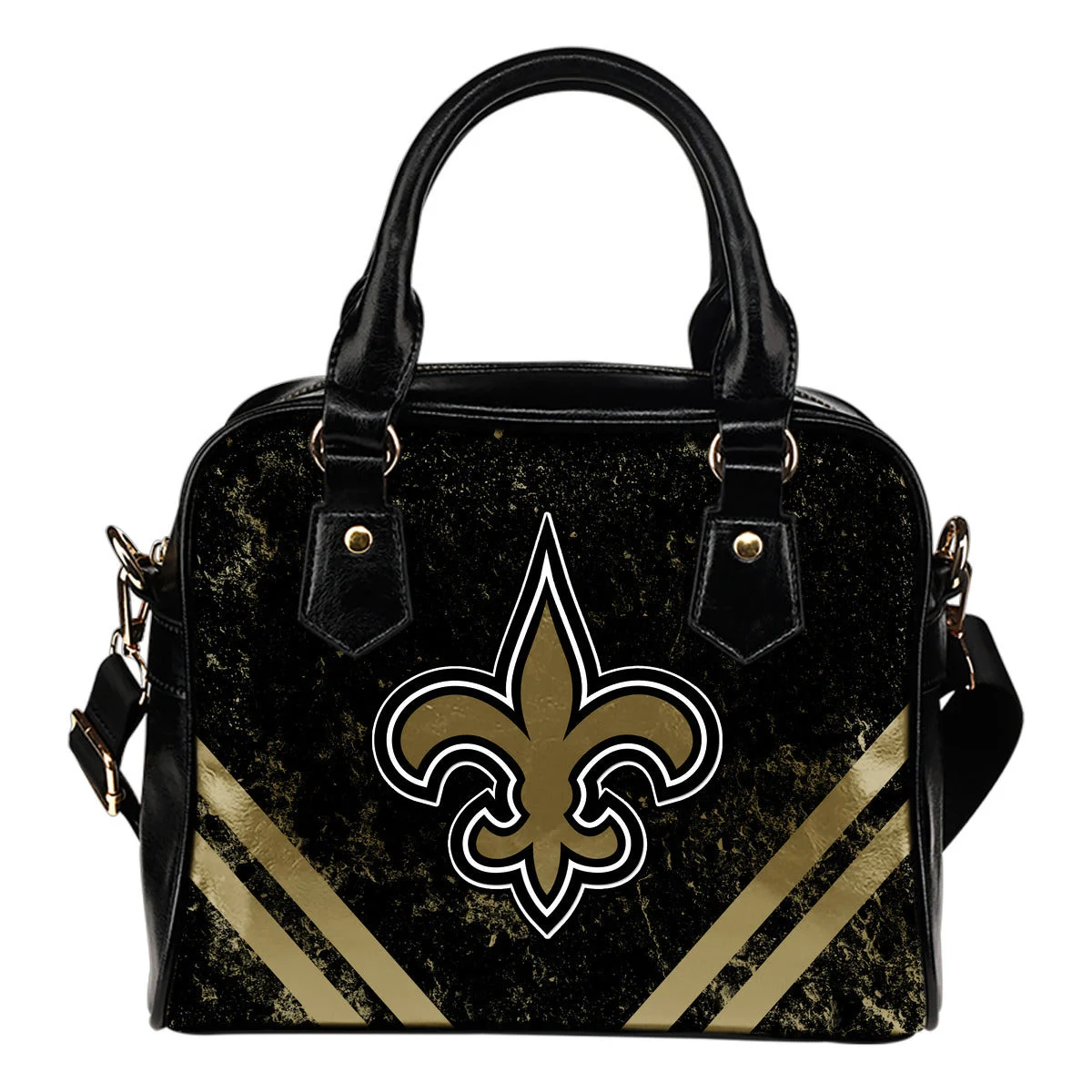 Couple Curves Light Good Logo New Orleans Saints Shoulder Handbags Sb0801