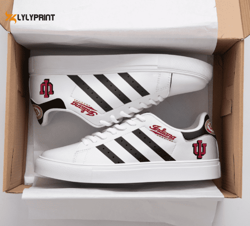 Indiana Hoosiers 1 Skate Shoes For Men Women Fans Gift ,Trendy Style Sneakers ST0801