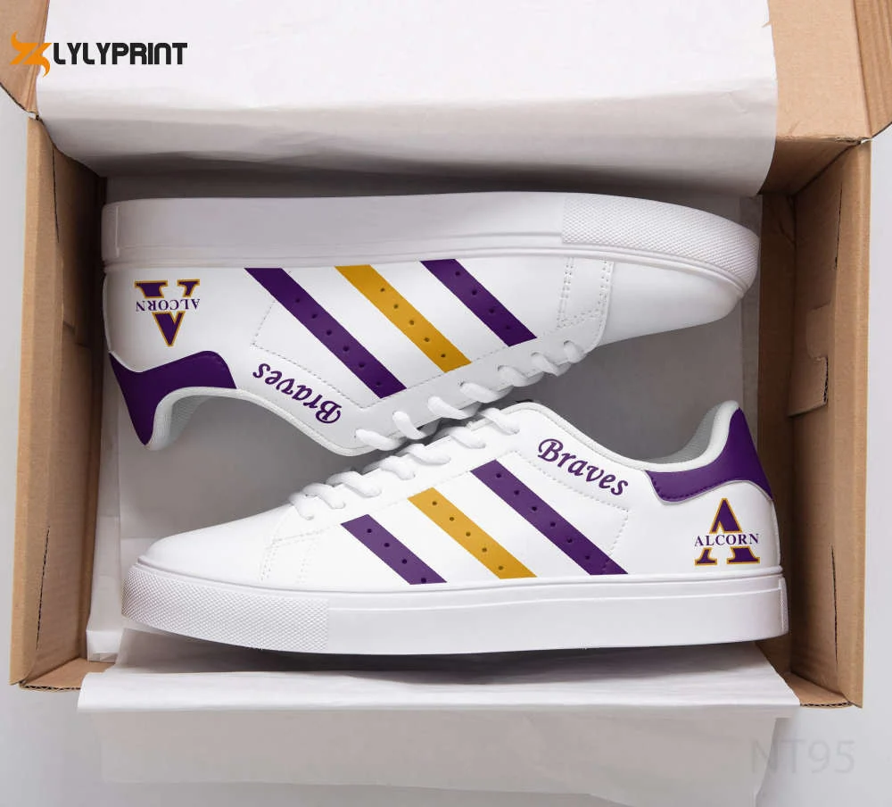 Alcorn State 1 Skate Shoes For Men Women Fans Gift , Trendy Style Sneakers ST0801