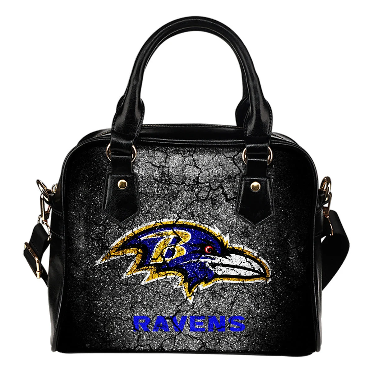 Wall Break Baltimore Ravens Shoulder Handbags Women Purse Sb0801