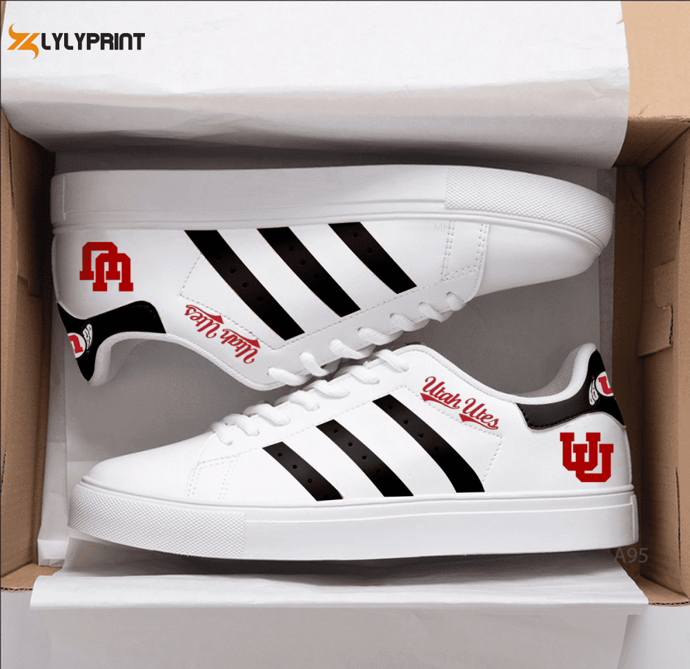 Utah Utes 2 Skate Shoes For Men Women Fans Gift ,Trendy Style Sneakers ST0801