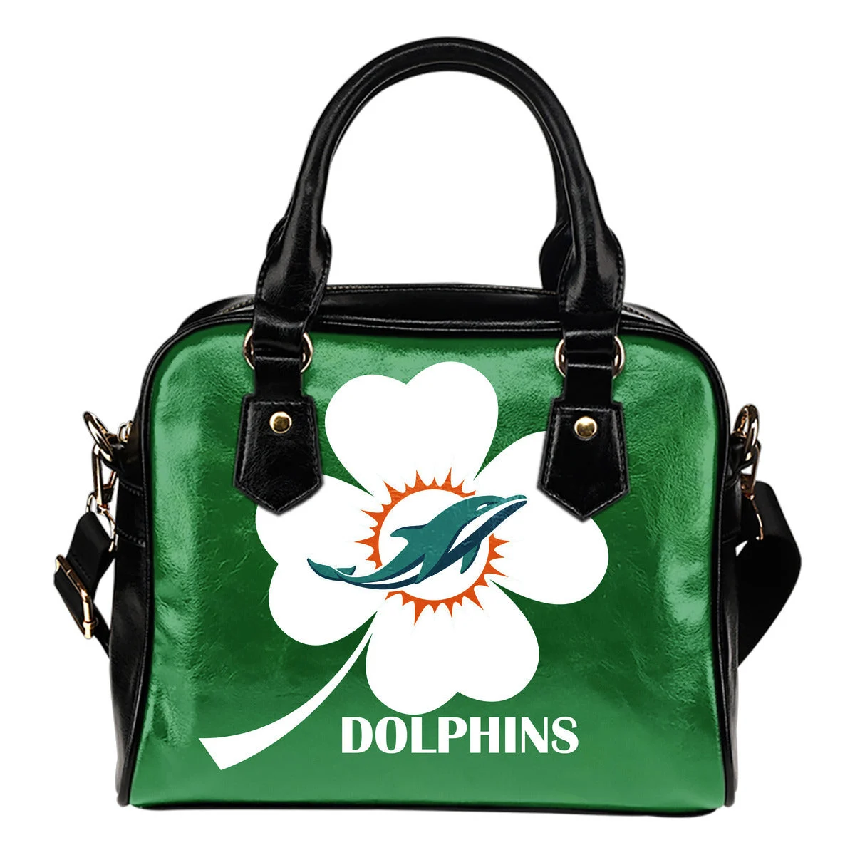 Miami Dolphins Blowing Amazing Stuff Shoulder Handbags Sb0801