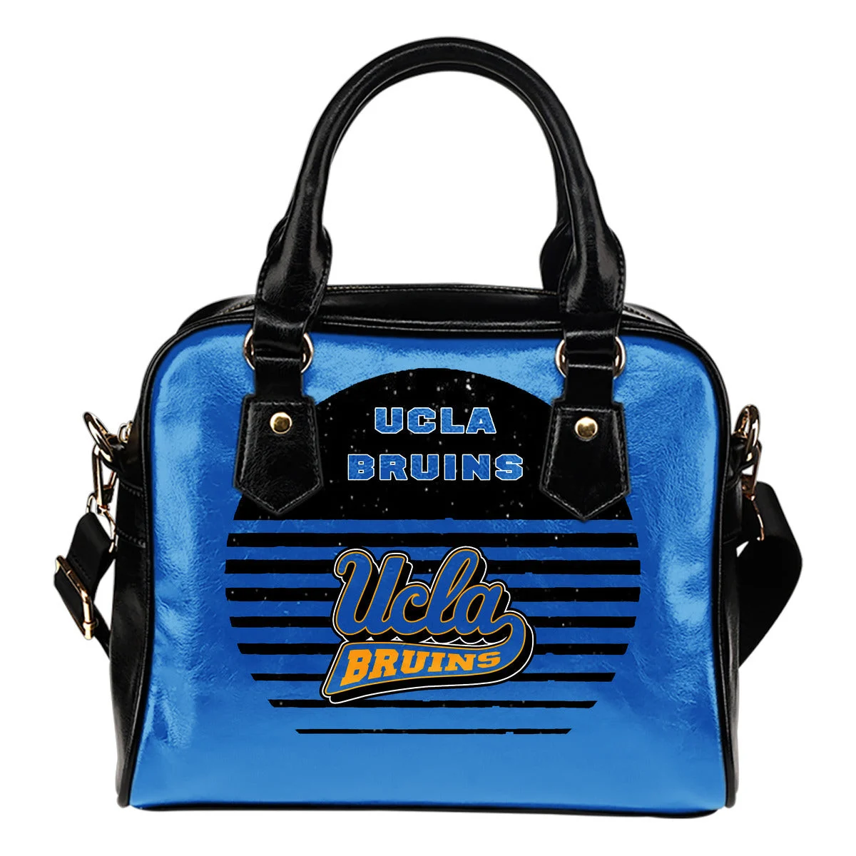 Back Fashion Round Charming UCLA Bruins Shoulder Handbags Sb0801